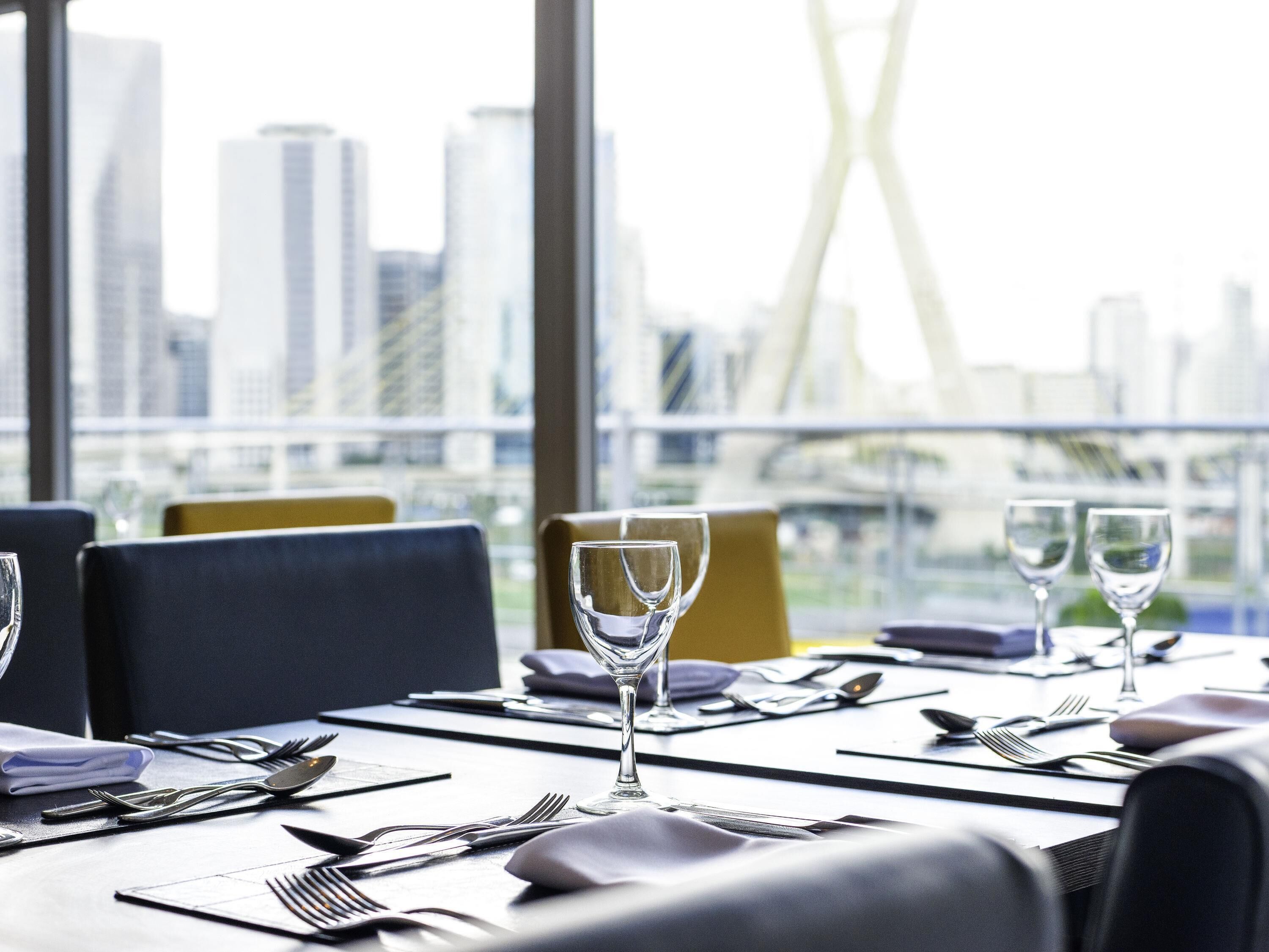 Breakfast, lunch and dinner served