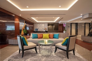 Lobby sitting area