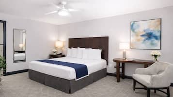 Surmatelas, coffres-forts dans les chambres, décoration personnalisée