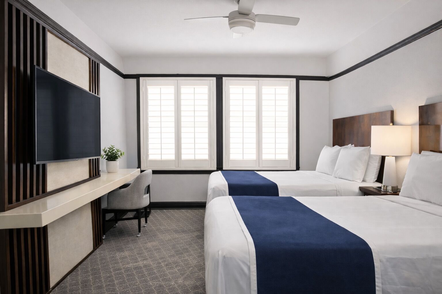 Standard Double Room | Pillowtop beds, in-room safe, individually decorated