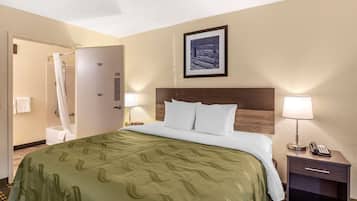 Room, 1 King Bed, Accessible, Non Smoking | Desk, iron/ironing board, free WiFi, bed sheets
