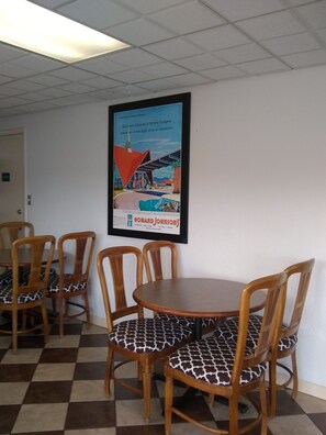 Lobby sitting area
