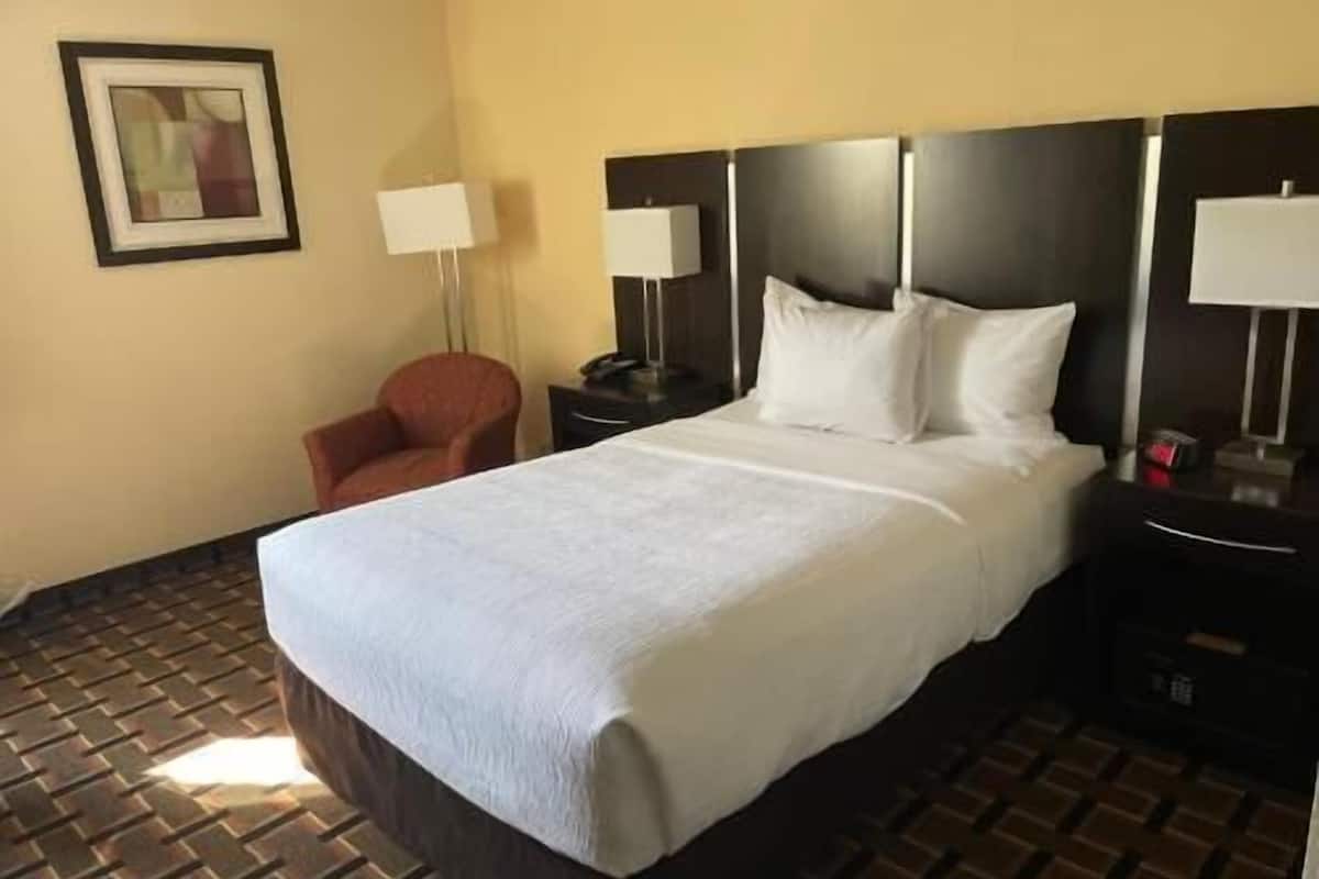 Premium bedding, in-room safe, laptop workspace, blackout curtains