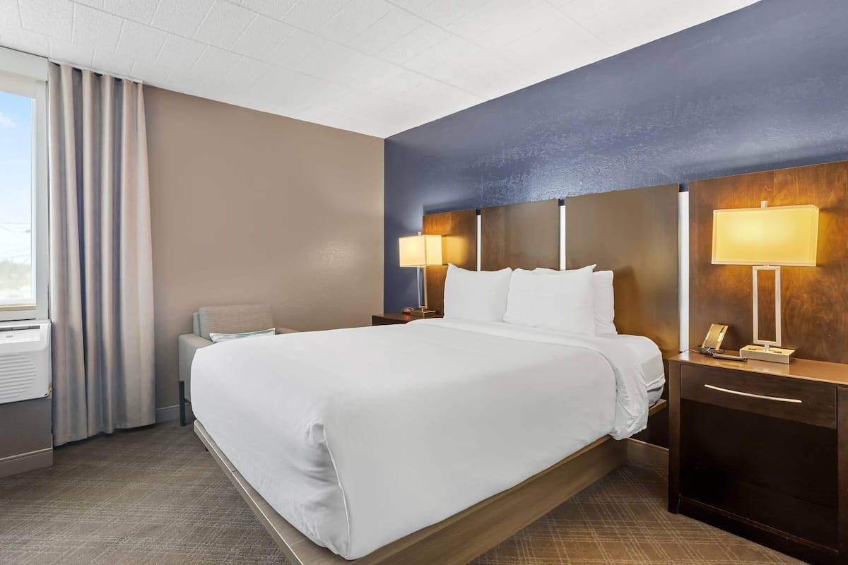 Standard Room, 1 Double Bed, Non Smoking | Premium bedding, in-room safe, laptop workspace, blackout drapes