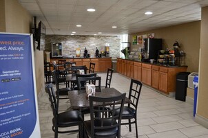 Free daily on-the-go breakfast