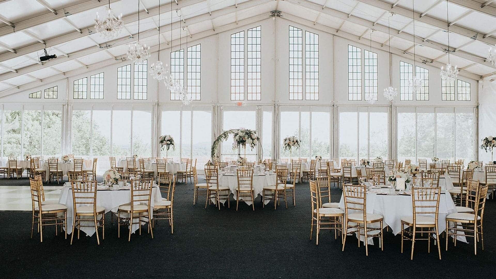 indoor wedding