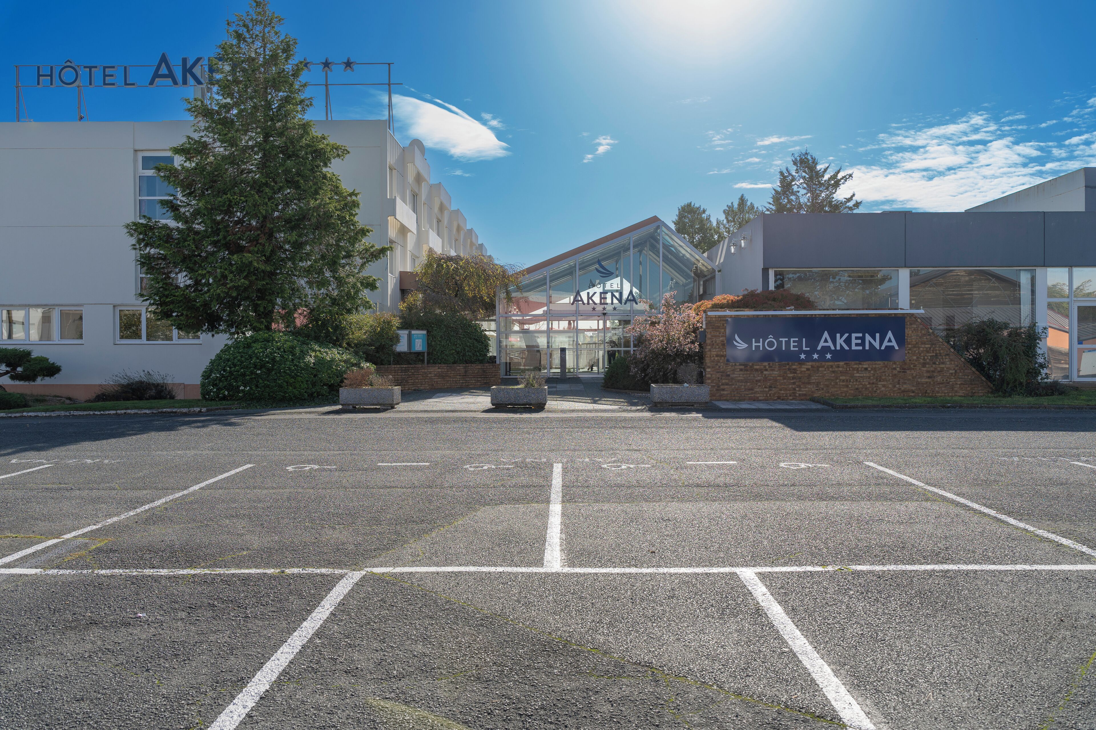 Façade de l’hébergement