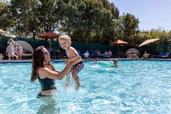 Indoor pool, seasonal outdoor pool at The Inverness Denver, a Hilton Golf & Spa Resort