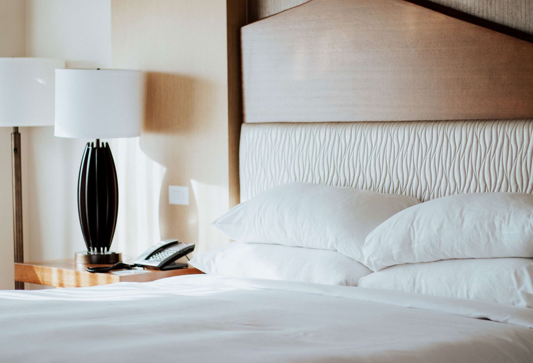 Egyptian cotton sheets, premium bedding, pillow-top beds, in-room safe