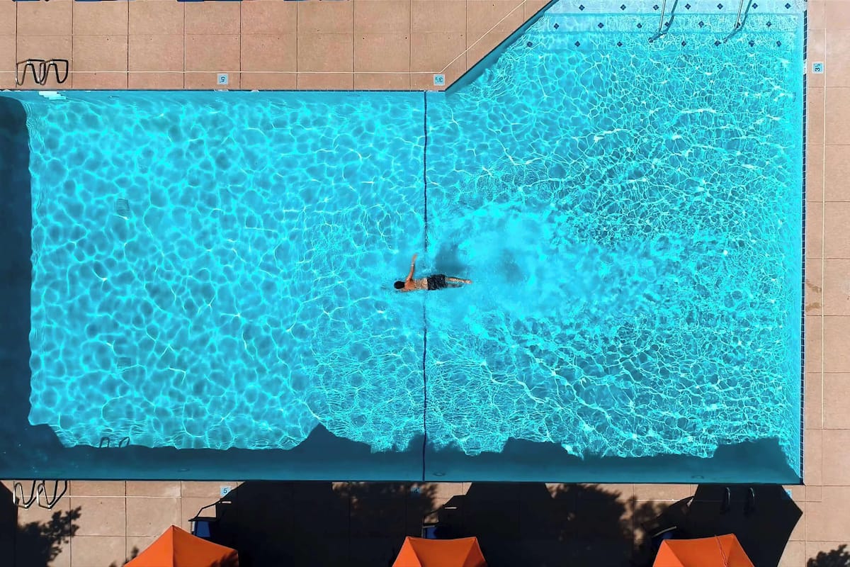 indoor pool, seasonal outdoor pool