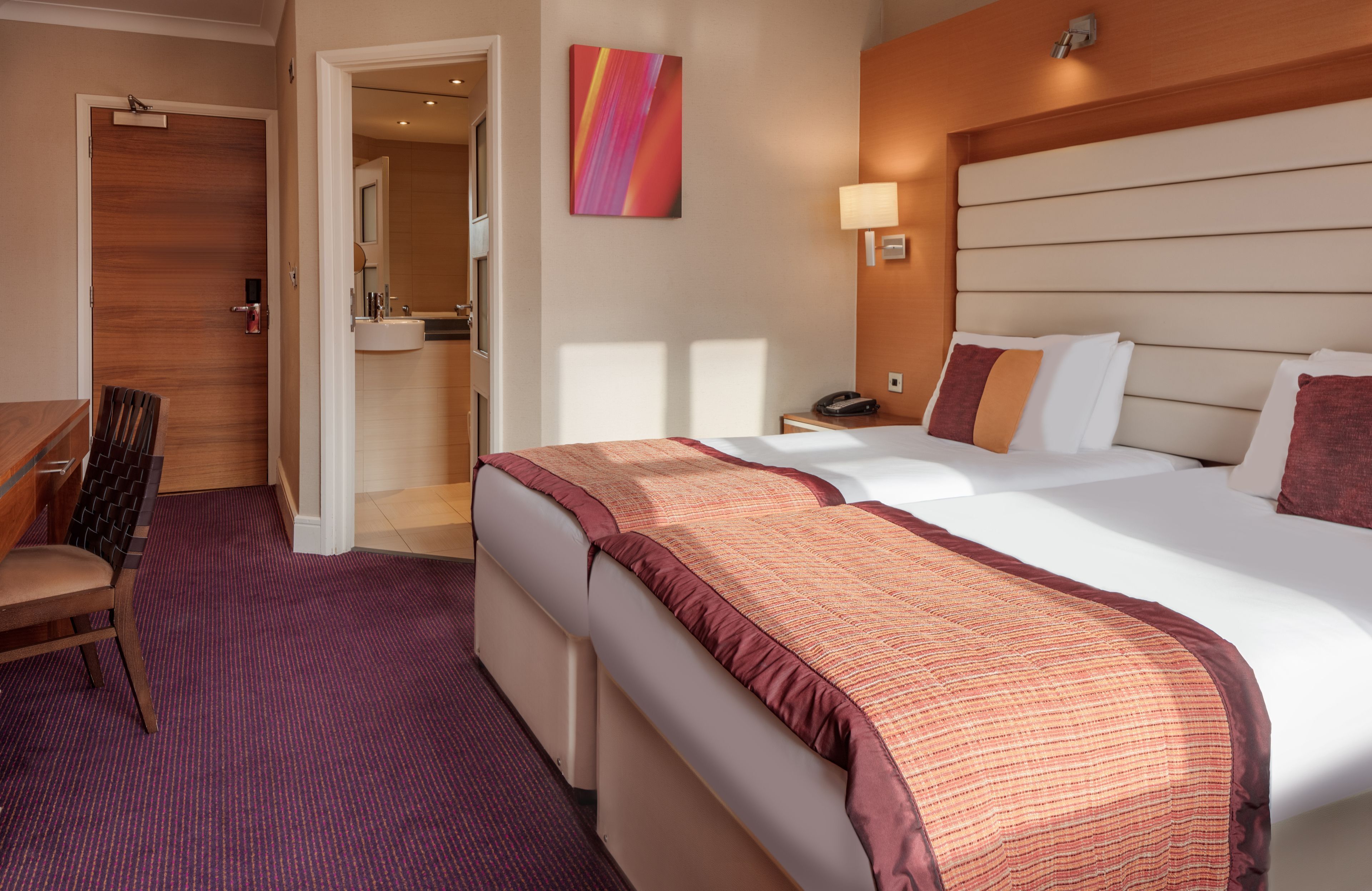 Premium bedding, in-room safe, desk, blackout curtains