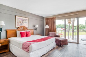 Chambre, 1 très grand lit