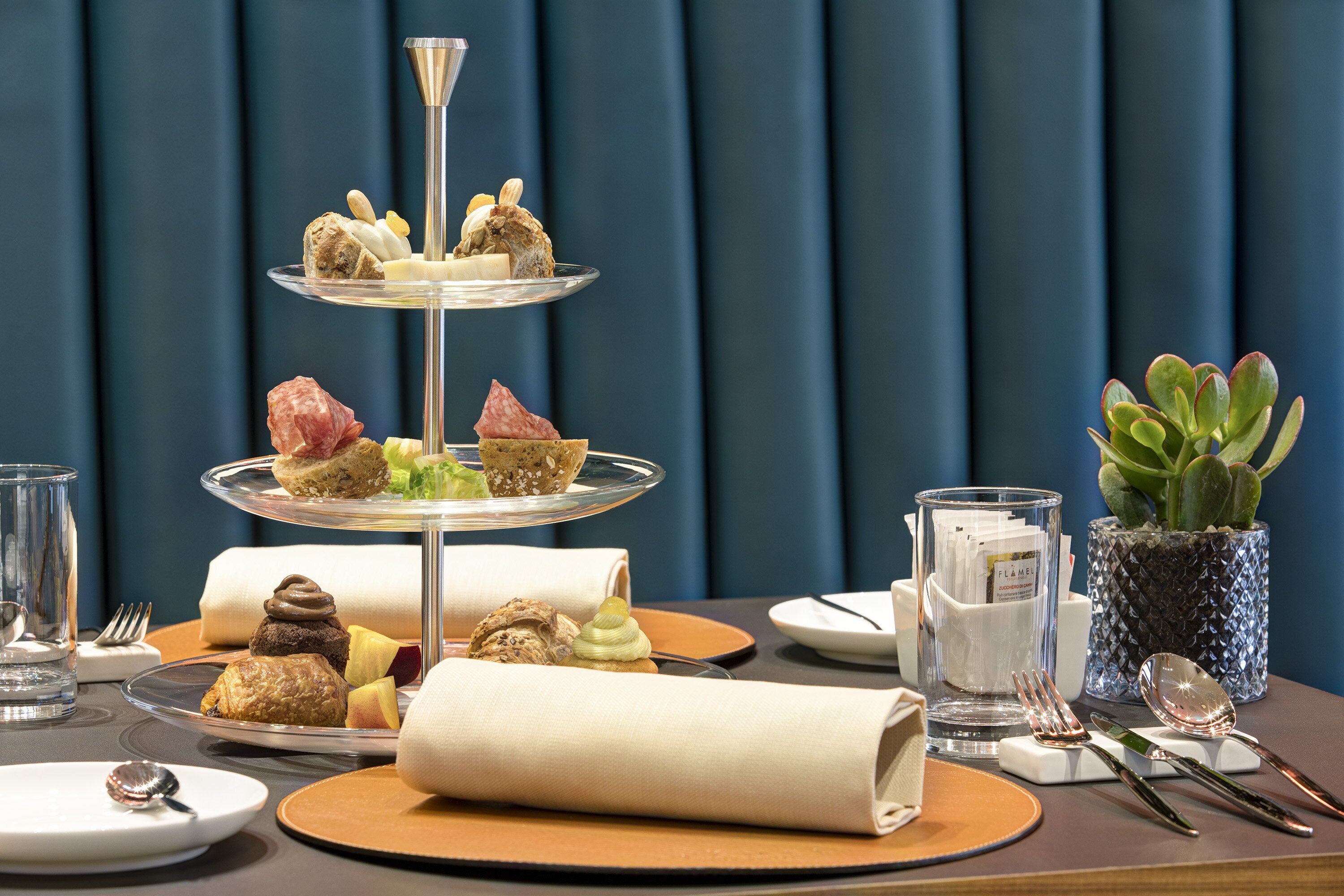 daily buffet breakfast (chf 35 per person)