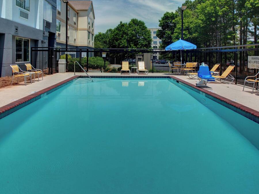 Seasonal outdoor pool