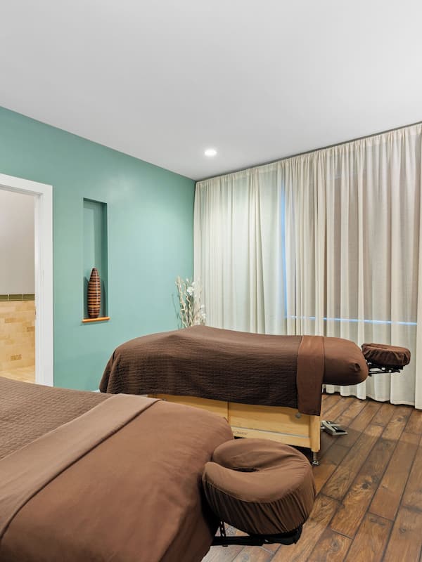 Sale per trattamenti di coppia, sauna, bagno turco