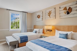 Premium bedding, pillowtop beds, in-room safe, individually decorated