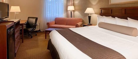 Premium bedding, in-room safe, blackout curtains, iron/ironing board