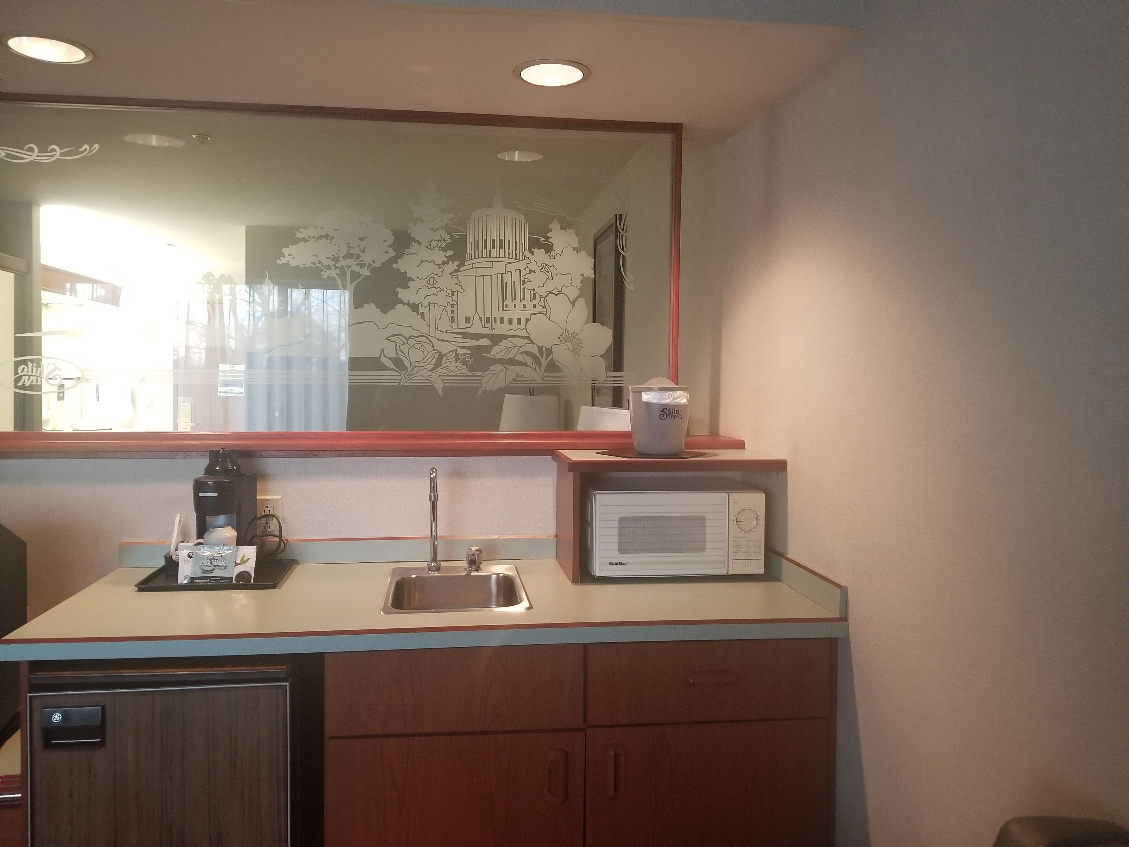 小型套房 | 私人简易厨房 | 冰箱、微波炉、茶具/咖啡用具、电热水壶