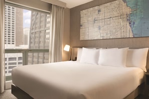 Egyptian cotton sheets, premium bedding, pillow-top beds, in-room safe