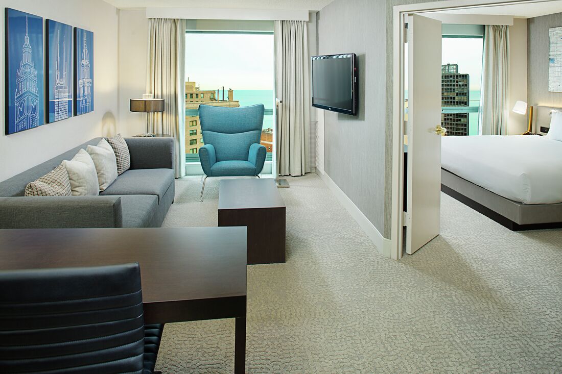 Foto - Hilton Chicago/Magnificent Mile Suites