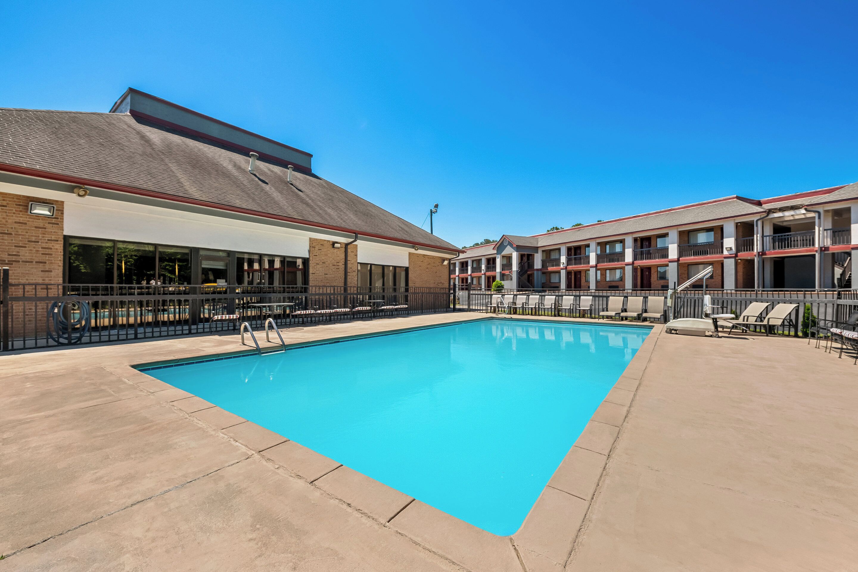 Seasonal outdoor pool