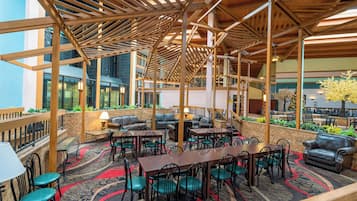 Sitteområde i lobbyen