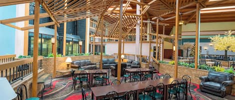 Àrea amb seients del vestíbul