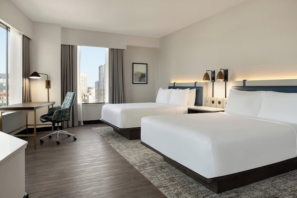 In-room safe, desk, laptop workspace, iron/ironing board