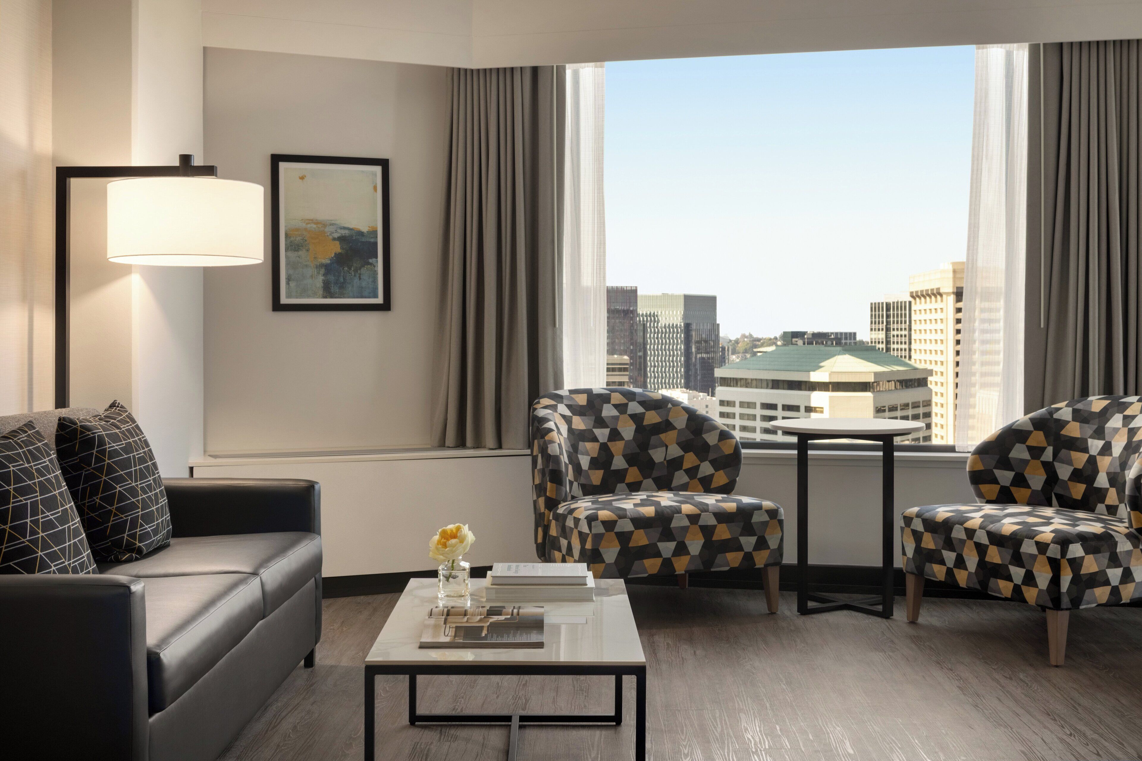 Junior-Suite, 1 King-Bett, Stadtblick