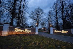 Entrada de l'allotjament