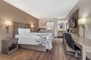 In-room safe, desk, blackout curtains, iron/ironing board