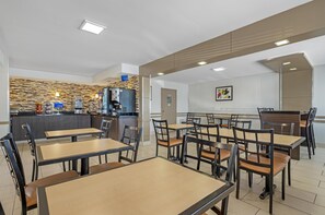 Free daily full breakfast