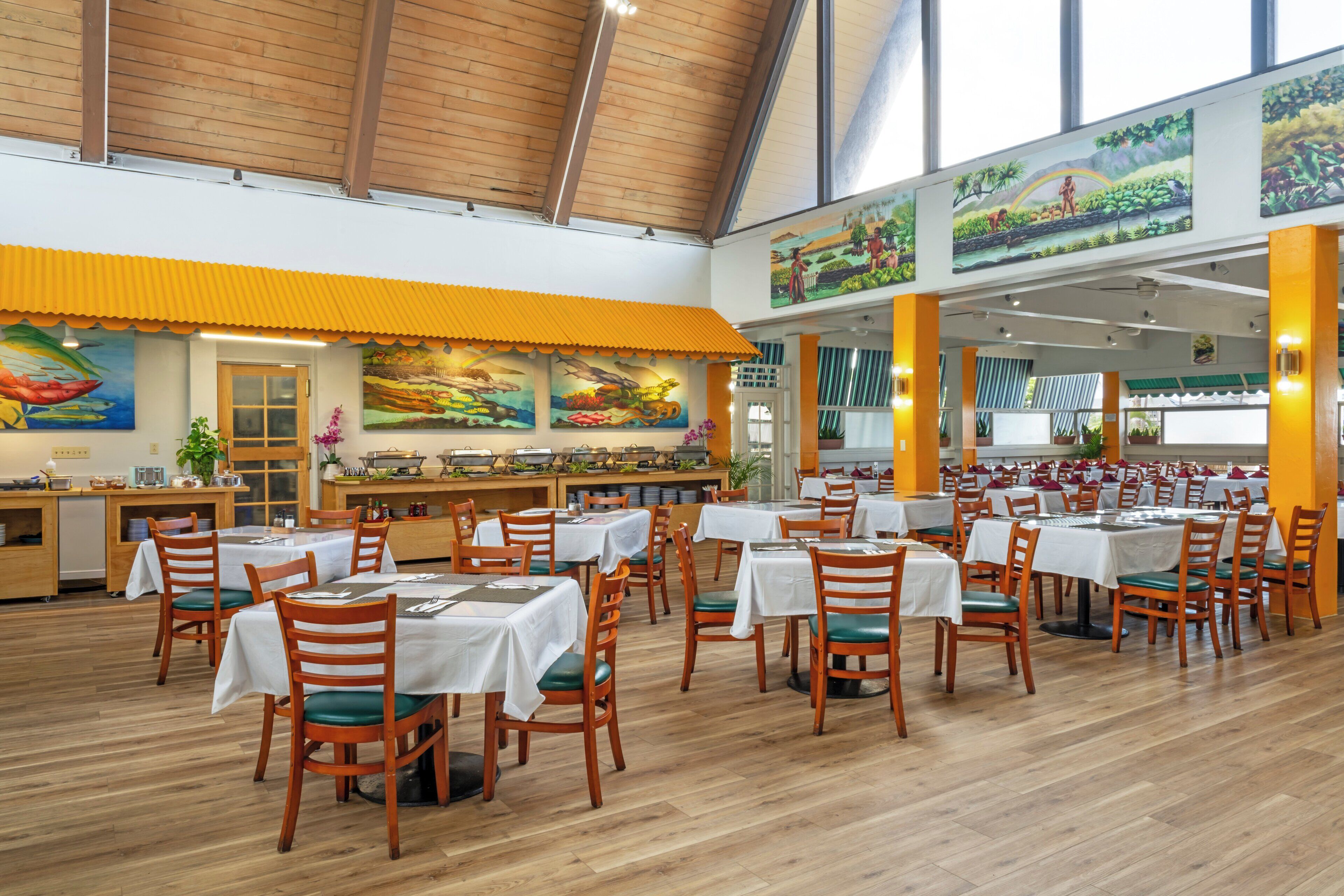 بوفيه فطور يوميًا بتكلفة قدرها (16.95 USD للشخص)