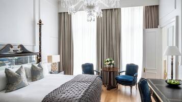 Luxury-Studiosuite, 1 King-Bett (1 Four Poster Bed) | Bettwäsche aus ägyptischer Baumwolle, hochwertige Bettwaren