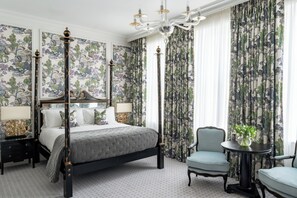 Luxury Studio Suite (1 Four Poster Bed) | Egyptian cotton sheets, premium bedding, down comforters, pillowtop beds
