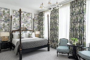 Luxury Studio Suite (1 Four Poster Bed) | Egyptian cotton sheets, premium bedding, down comforters, pillowtop beds