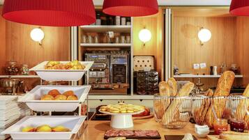 Daily buffet breakfast (EUR 24 per person)