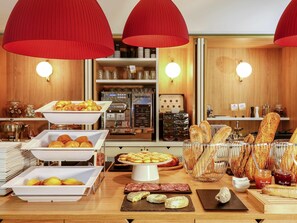 Daily buffet breakfast (EUR 24 per person)