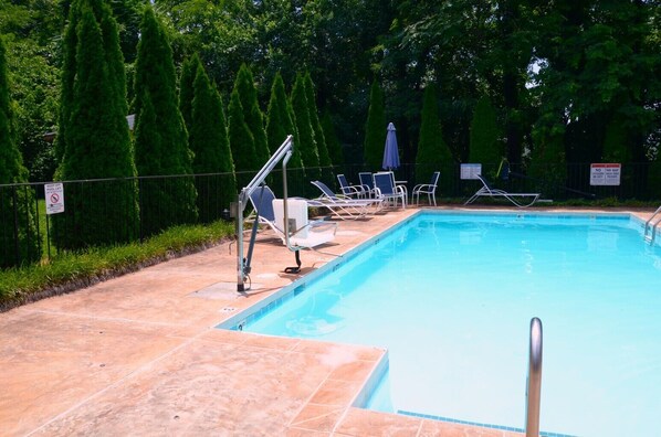 Seasonal outdoor pool