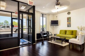 Lobby sitting area