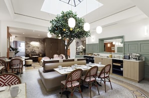Daily buffet breakfast (EUR 15 per person)