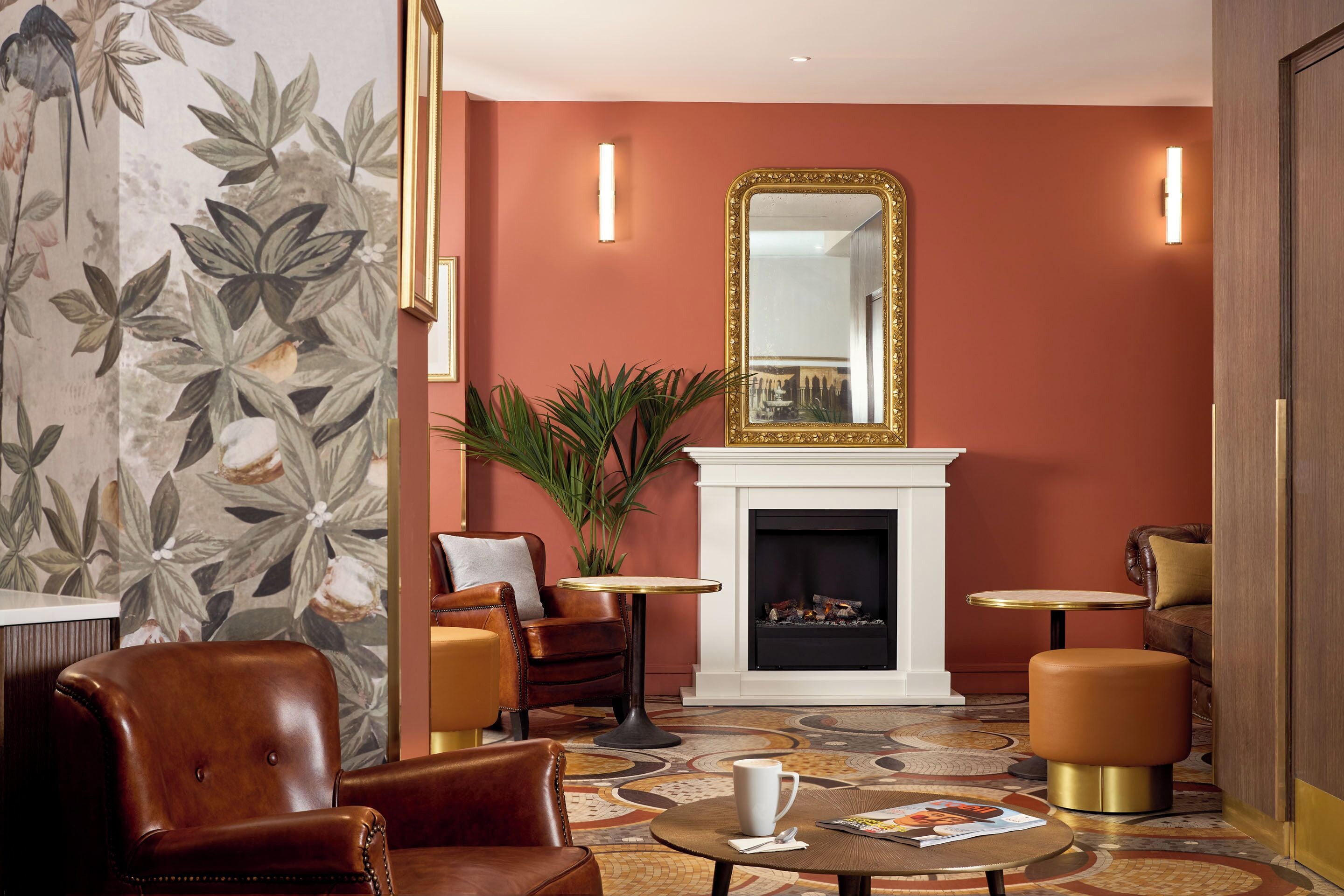 Coin salon dans le hall