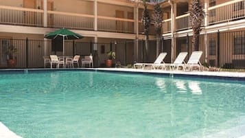Seasonal outdoor pool