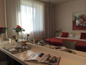 Quarto casal ou duplo superior | Fachada