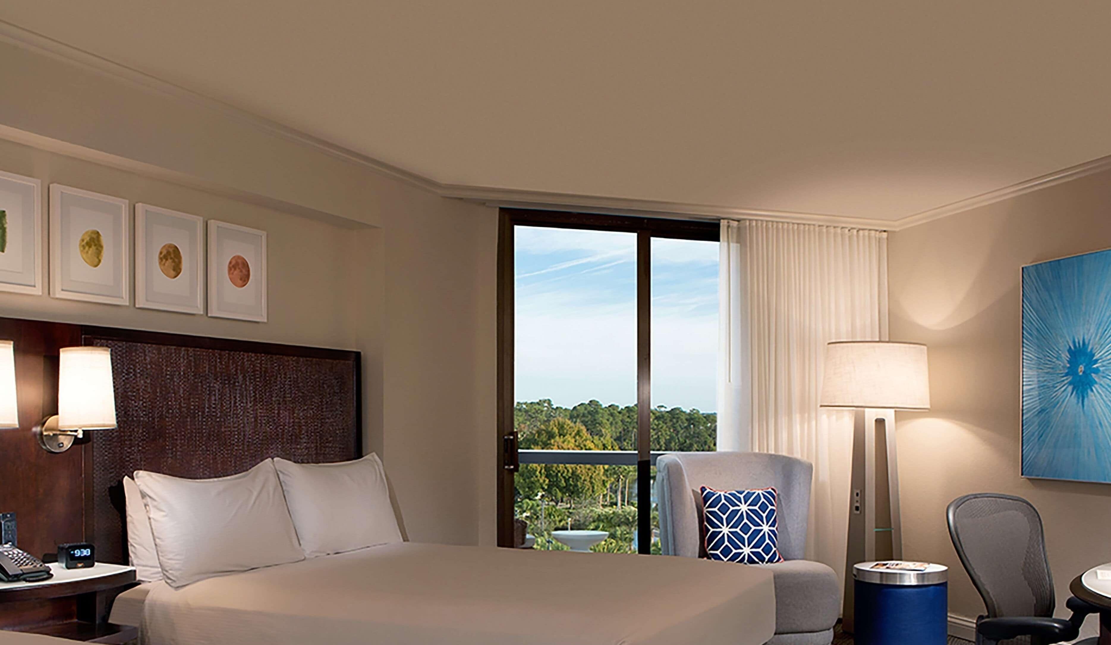Egyptian cotton sheets, premium bedding, pillowtop beds, in-room safe
