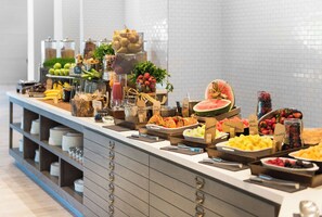 Daily to-go breakfast for a fee