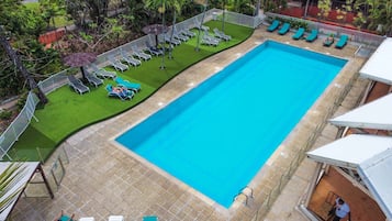 Udendørs pool, liggestole