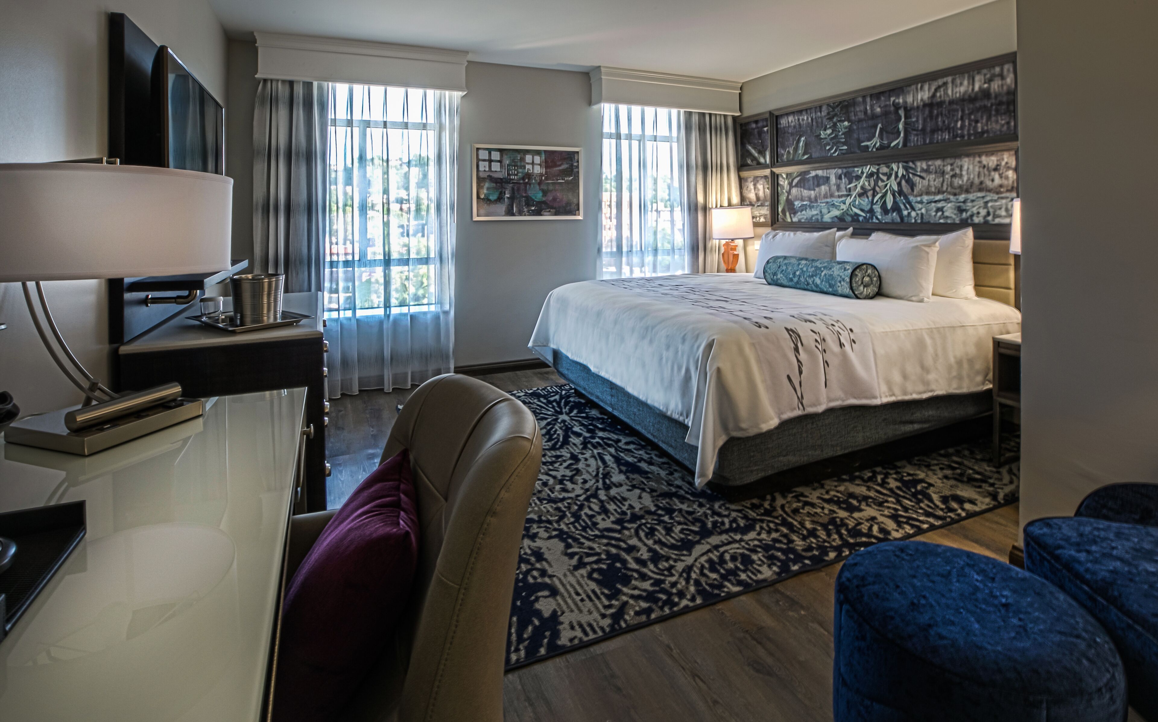 套房, 1 間臥室 | 10 間睡房、埃及棉床單、高級寢具、房內夾萬