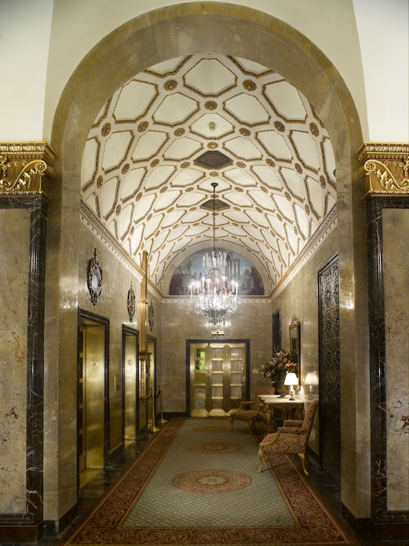 Sitzecke in der Lobby