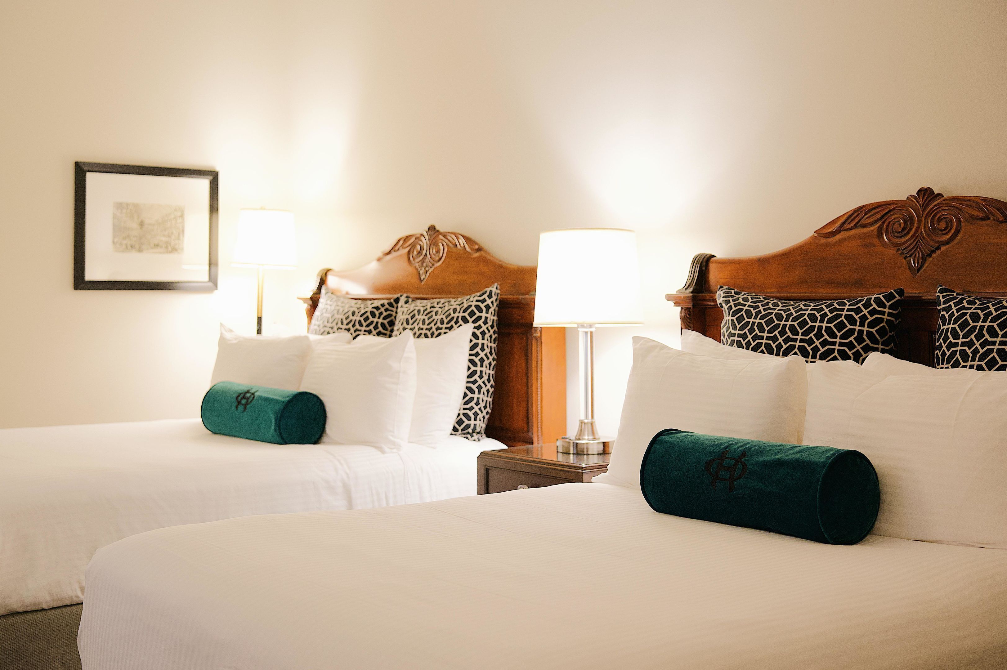 Deluxe Room, 2 Queen Beds | Premium bedding, minibar, desk, blackout drapes